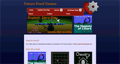 Desktop Screenshot of futureproofgames.com
