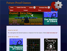 Tablet Screenshot of futureproofgames.com